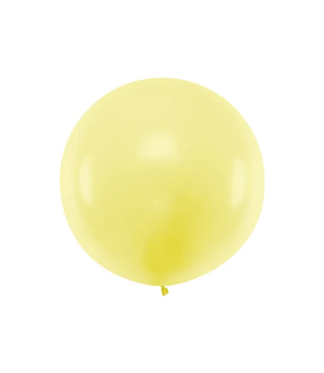 OUTLET Reuzeballon pastel light yellow | 1 meter