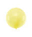 PartyDeco Reuzeballon pastel light yellow | 1 meter