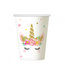 Unicorn bekers | 6 stuks