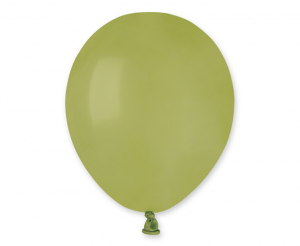 Ballonnen olijfgroen MINI 13cm | zak 100 stuks