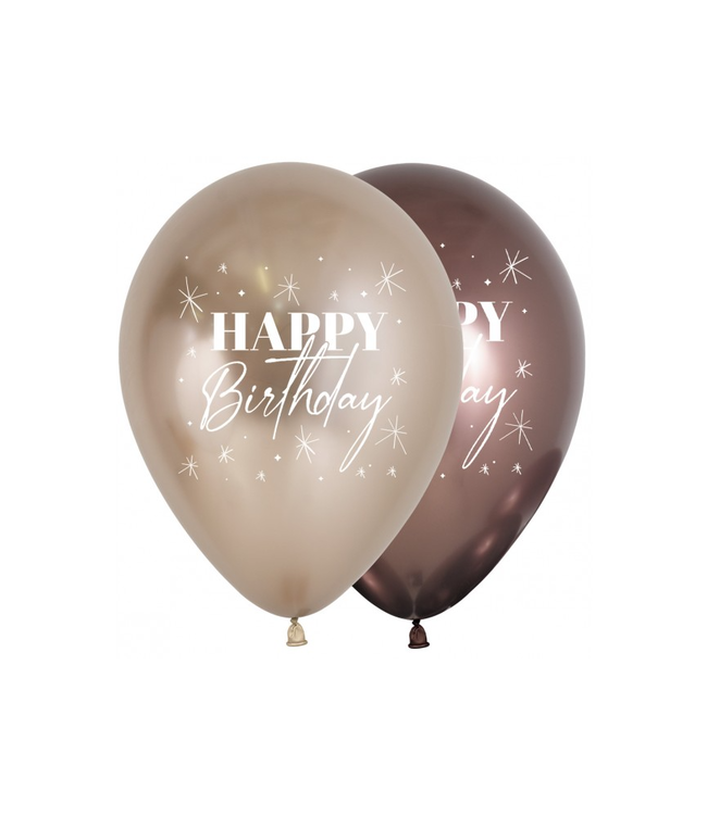 Sempertex Ballonnen Happy Birthday twinkle reflex | zak 25 stuks