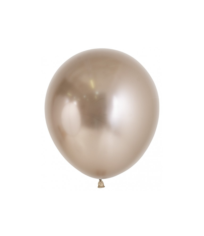 Sempertex Reuzeballonnen reflex Champagne 45 cm - zakje 6 stuks