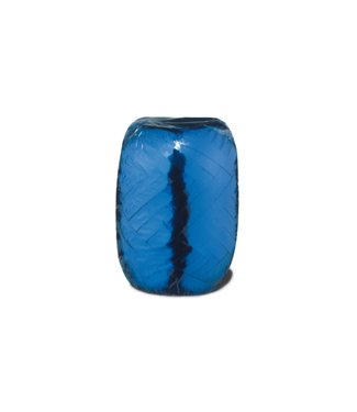 Globos Cadeaulint rolletje metallic blauw - 5mm x 20m