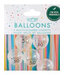 Confettiballonnen Hello 50 | Regenboog | 5 stuks