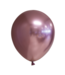 Fiesta Chrome ballonnen rosegoud | zakje 10 stuks