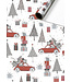 The art of giving Cadeaupapier kerst | Christmas Car | 70 x 200 cm