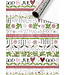 The art of giving OUTLET Cadeaupapier kerst | Merry Christmas alle talen | 70 x 200 cm