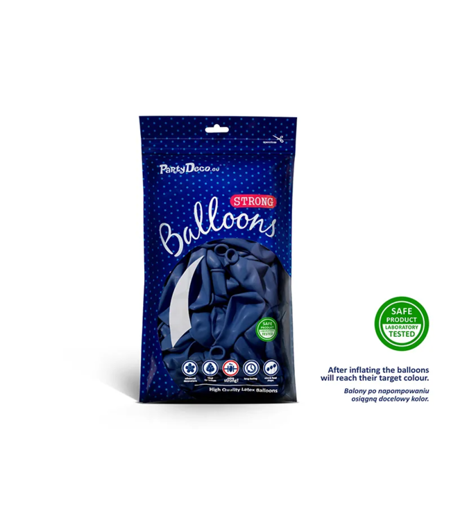 Ballonnen blauw | 50 stuks