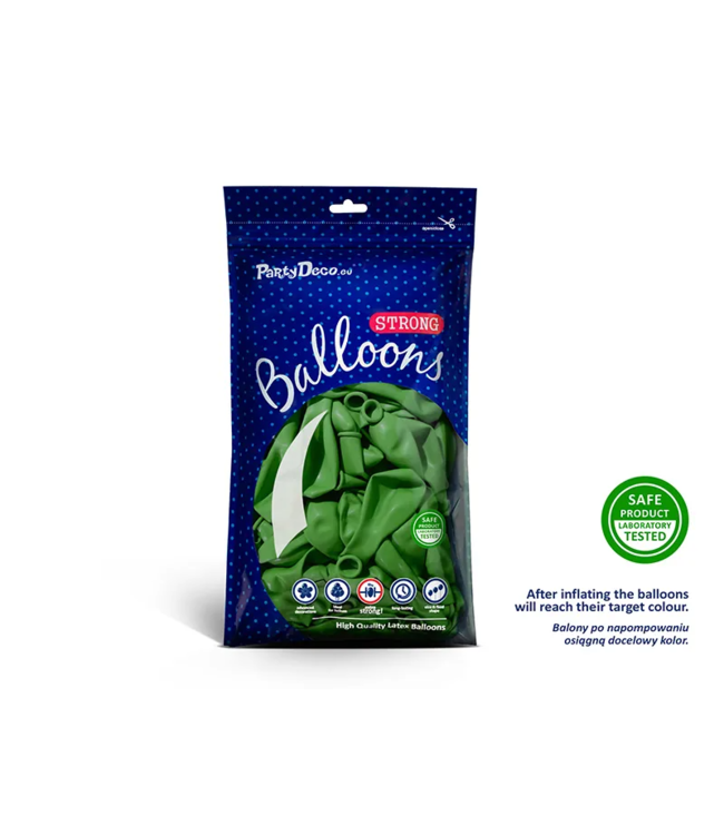 Ballonnen bright green | 50 stuks