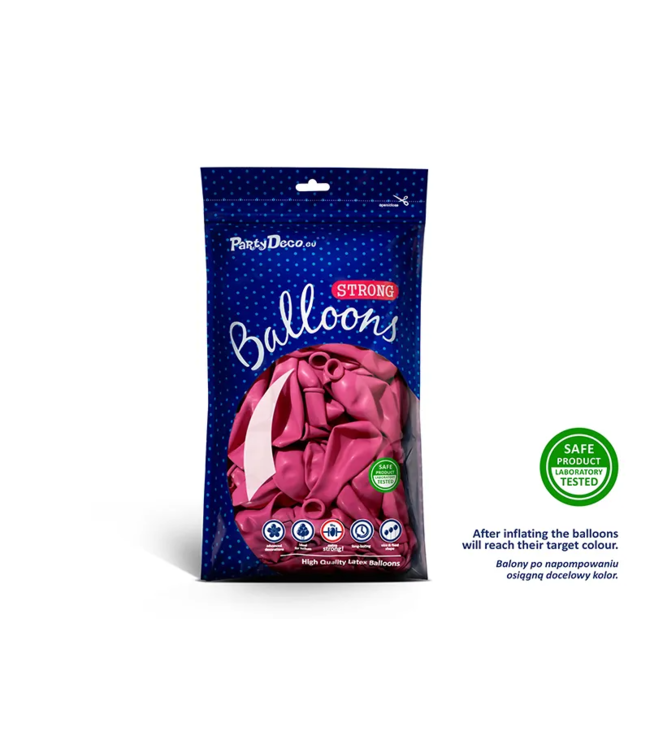 Ballonnen Hot pink | 14" = 30cm | 50 stuks