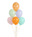 PartyDeco Ballonnen stippen mix | 50 stuks