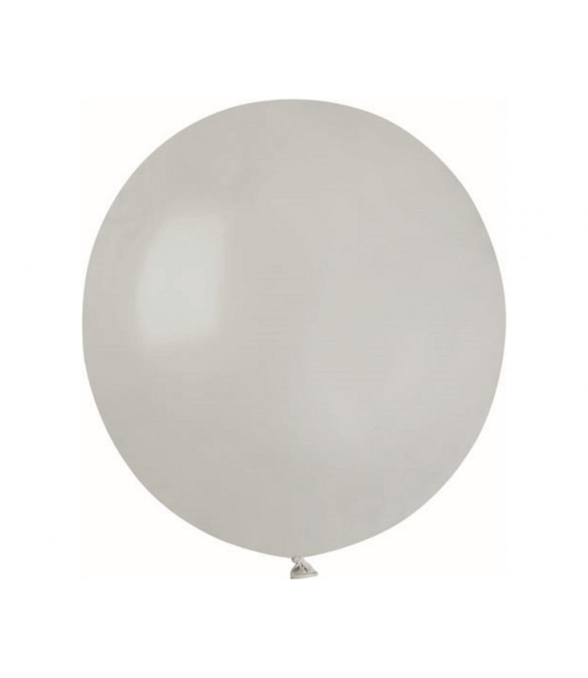 GeMar Reuzeballon grijs 48 cm -  1 stuk