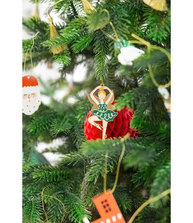 OUTLET Kerstboom hanger ballerina | 10 cm
