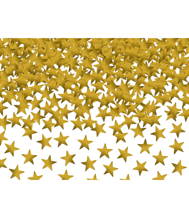 PartyDeco Gouden sterren confetti | 30 gram