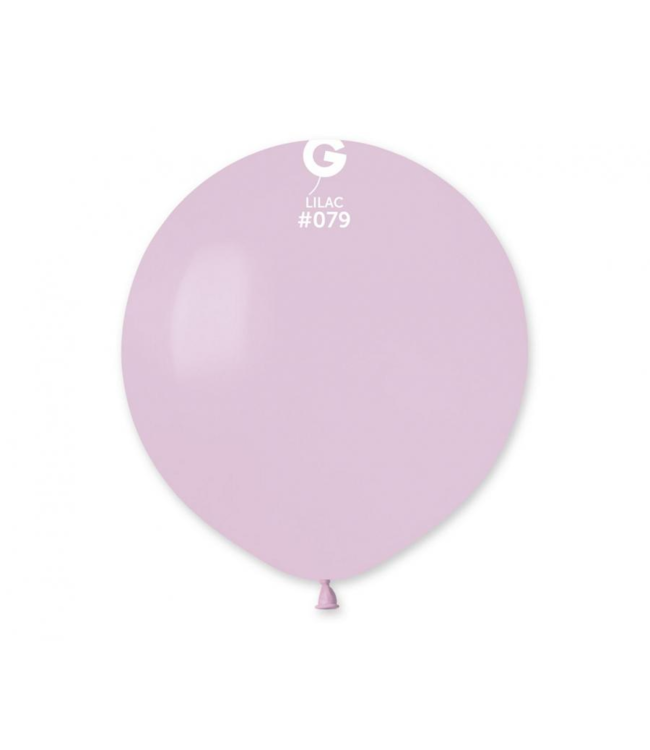 GeMar Reuzeballon pastel lila 48cm | 1 stuk