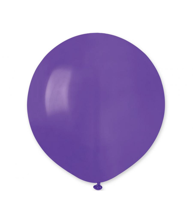 GeMar Reuzeballon paars 48cm | 1 stuk