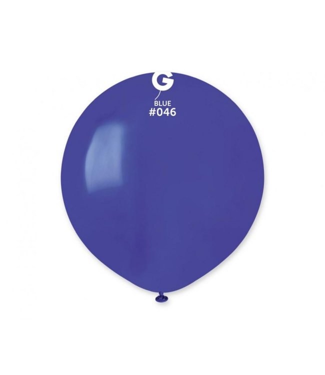 GeMar Reuzeballon donkerblauw 48cm | 1 stuk