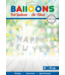 Fiesta Folieballonnen 'Happy New Year' zilver | 41 cm