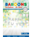 Folieballonnen 'Happy New Year' zilver | 41 cm