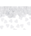 Confetti hartjes wit | 15 gram