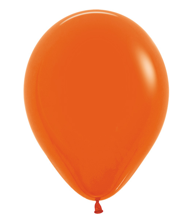 Sempertex Ballonnen oranje | 30cm = 12"| zak 50 stuks