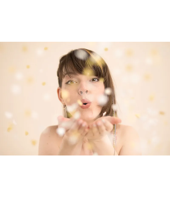 OUTLET Confettistrooier hartjes | Biologisch afbreekbaar papier