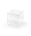 OUTLET Transparant doosje - 5x5x5 cm