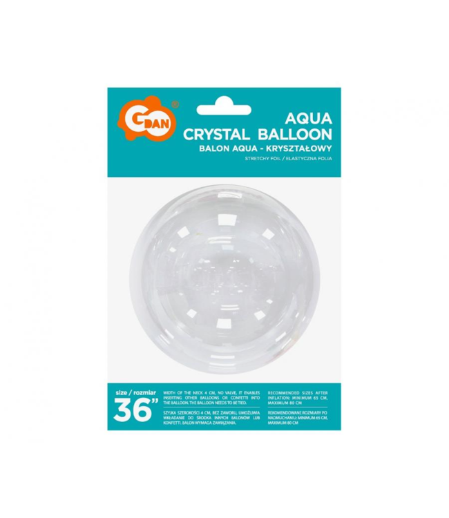 Bubble Ballon Crystal Clear | 36" inch