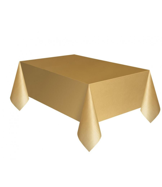 Tafelkleed goud | 2,74 meter x 1,37 meter