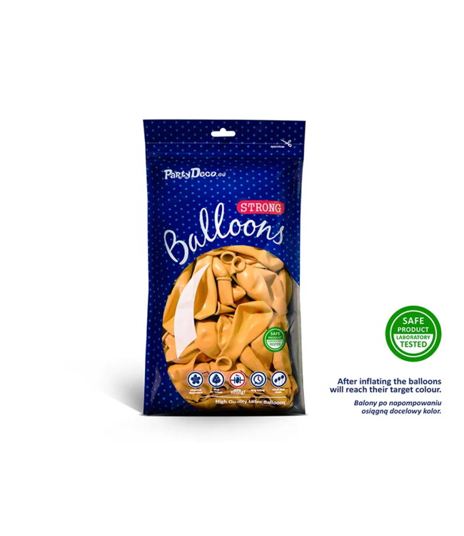 Ballonnen Honey yellow | 14"=30cm | 100 stuks