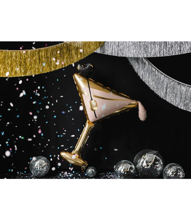 Folieballon Cocktailglas | 126x93 cm