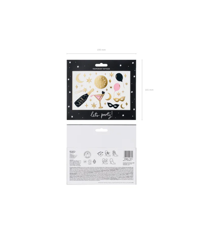 OUTLET New Year Tattoos | 10 stuks