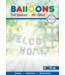 Folieballon 'Welcome home' - zilver - 40cm