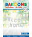 Globos Folieballon 'Welcome home' - zilver - 40cm