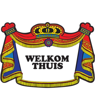 Haza Kroonbord | Welkom thuis | 50cm