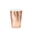 PartyDeco Papieren bekers rosegoud | 6 stuks