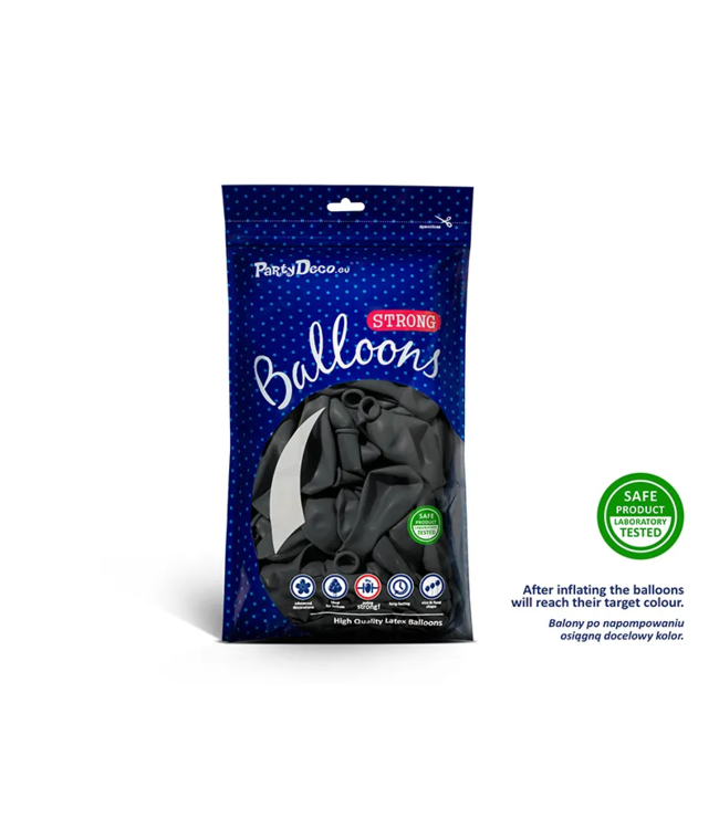 Ballonnen antraciet grey | zak 100 stuks