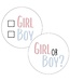 OUTLET Stickers Girl or Boy? - zakje 20 stuks