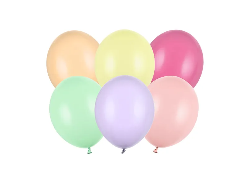 Ballonnen pastel mix MINI 100 stuks