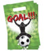 Uitdeelzakjes voetbal | 6 stuks