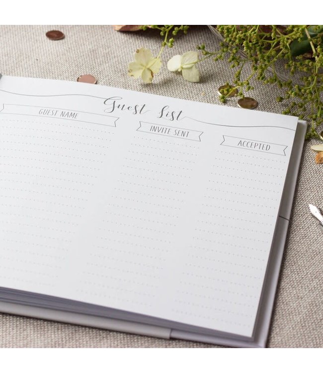 Weddingplanner Bruiloft Planner Boek Engelstalig Rose Goud Feestdeco weddingplanner-bruiloft-planner-boek-engelstalig-rose-goud-feestdeco