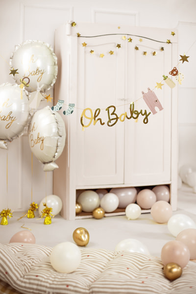 Banner Oh baby waslijntje | 2.5m