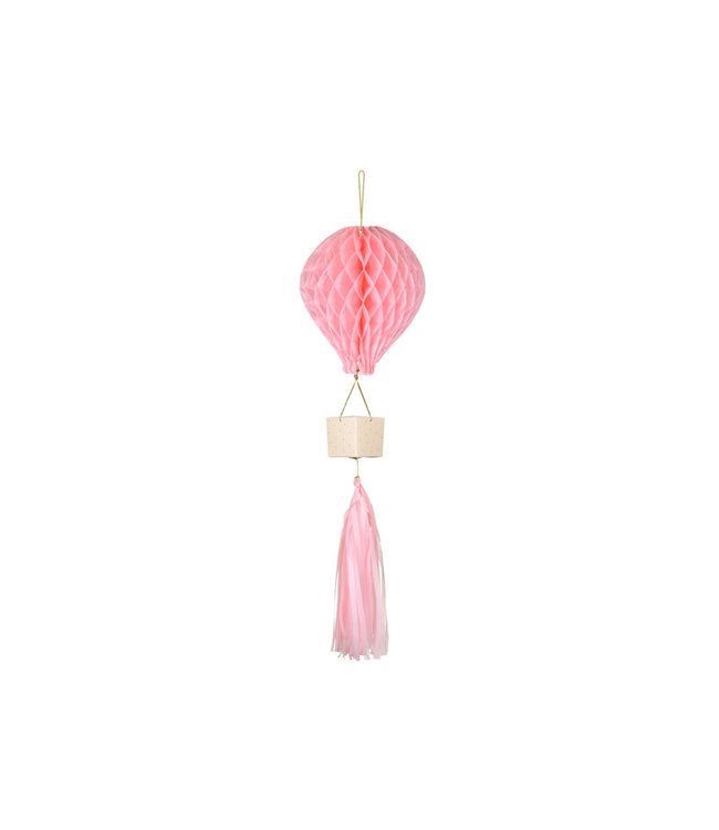 PartyDeco Honeycomb luchtballon | roze