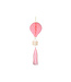 PartyDeco Honeycomb luchtballon | roze