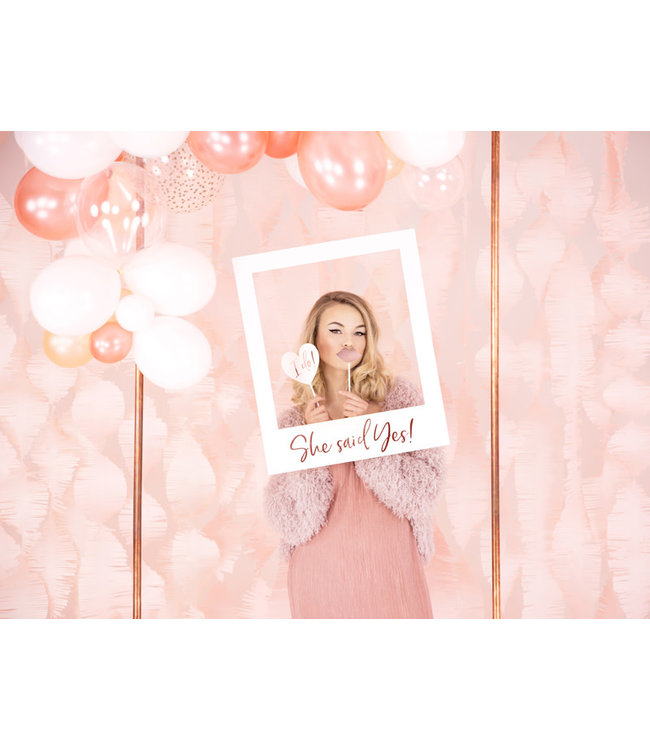 OUTLET Fotoframe She said yes | rose goud | 50x59.5 cm