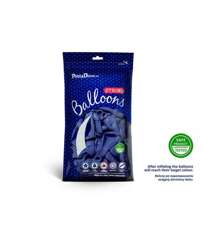 Ballonnen blauw Ultramarine | zak 100 stuks
