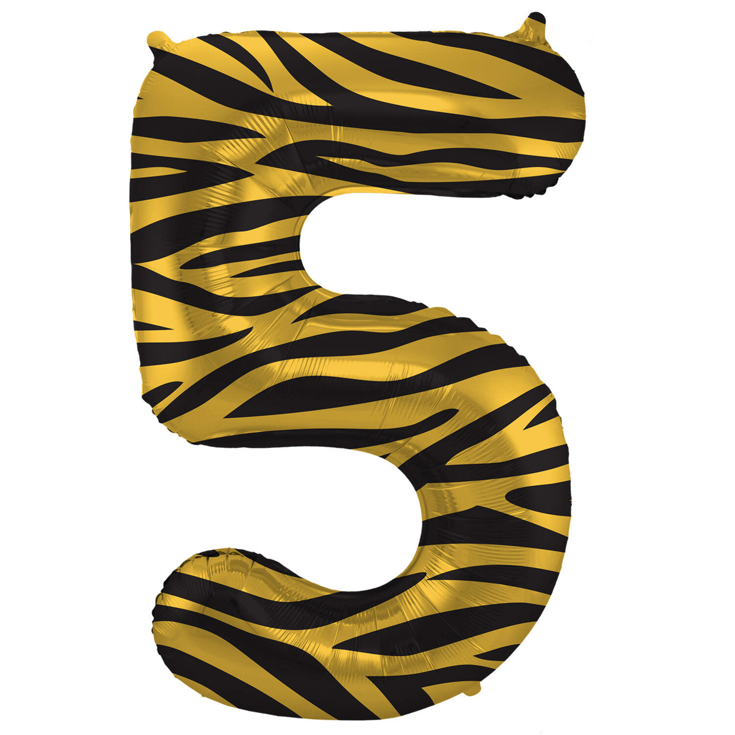 Cijferballon 5 | Tiger Chic | 86 cm