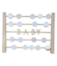 OUTLET Gastenboek Houten Abacus | 30 x 40 cm