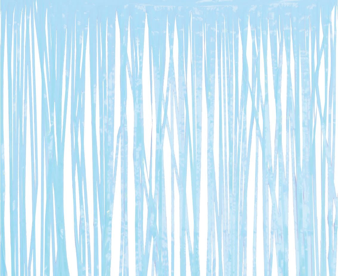 Backdrop gordijn lichtblauw | 200 x 100cm