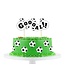 Taarttopper voetbal Goal! | 15 x 19cm
